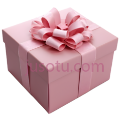 礼物盒,方形,粉色PNG