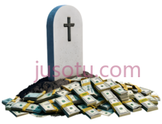 墓碑,卡通,白色PNG