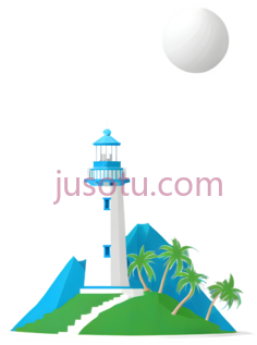 灯塔,卡通,白色PNG