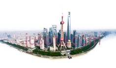 上海城市景观,建筑,河流PNG