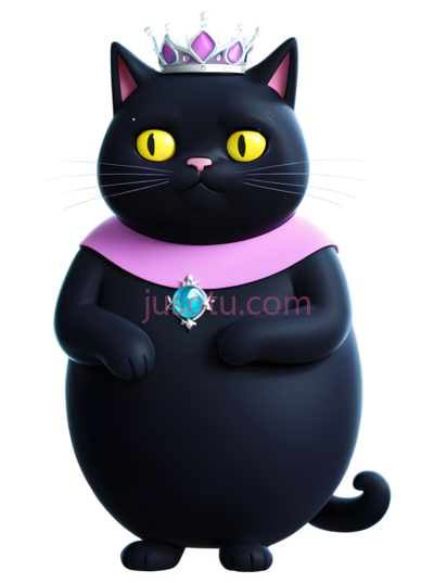 黑猫,卡通,黑色, PNG
